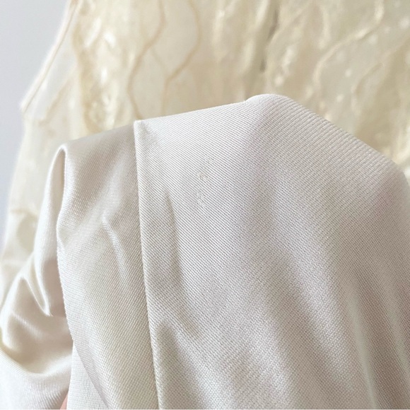 Vintage Janice Young for Vanessa Lace Nightgown Slip Dress - Picture 9 of 15